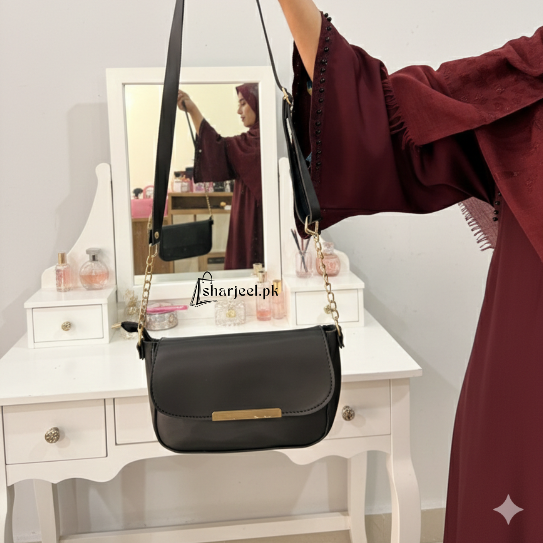 FLAP BLACK - Sharjeel.pk
